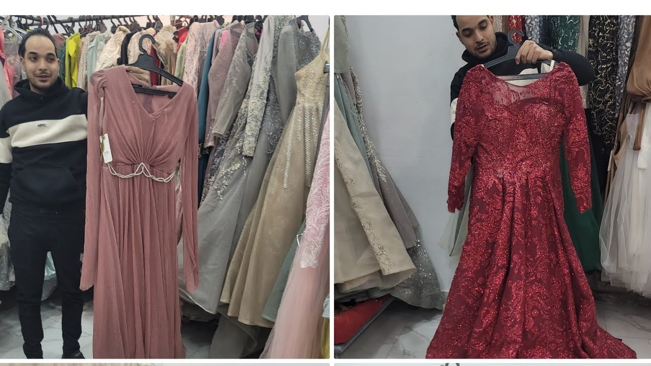 فساتين سواريه ١٠٠ ج فى عباس العقاد بيع مش إيجار ماركات فساتين المشاهير بيع  خطوبةواطفال شحن محافظات