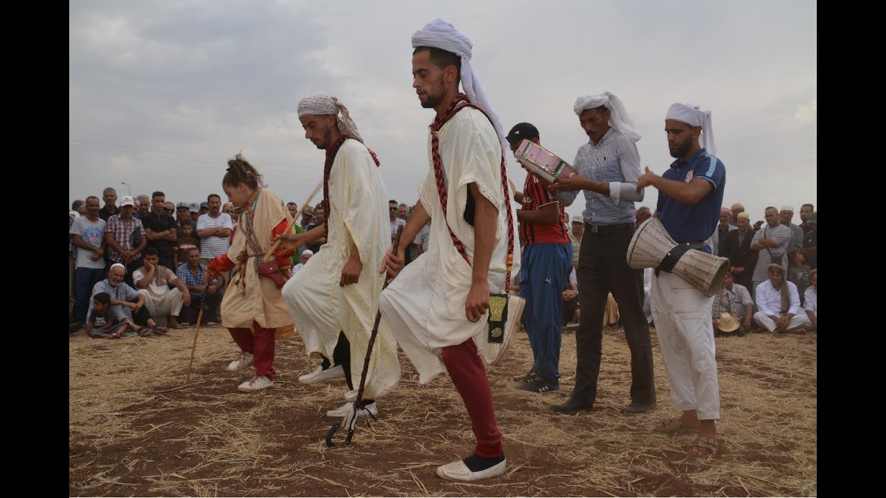 وعدة سيدي رابح سيدي بن عدة ولاية عين تموشنت 2019 رقص شعبي