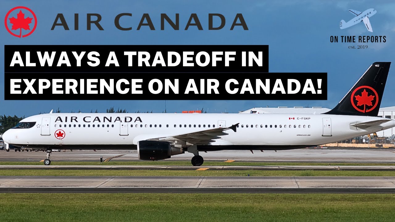 Air Canada Toronto to Calgary on Airbus A321 TRIP REPORT