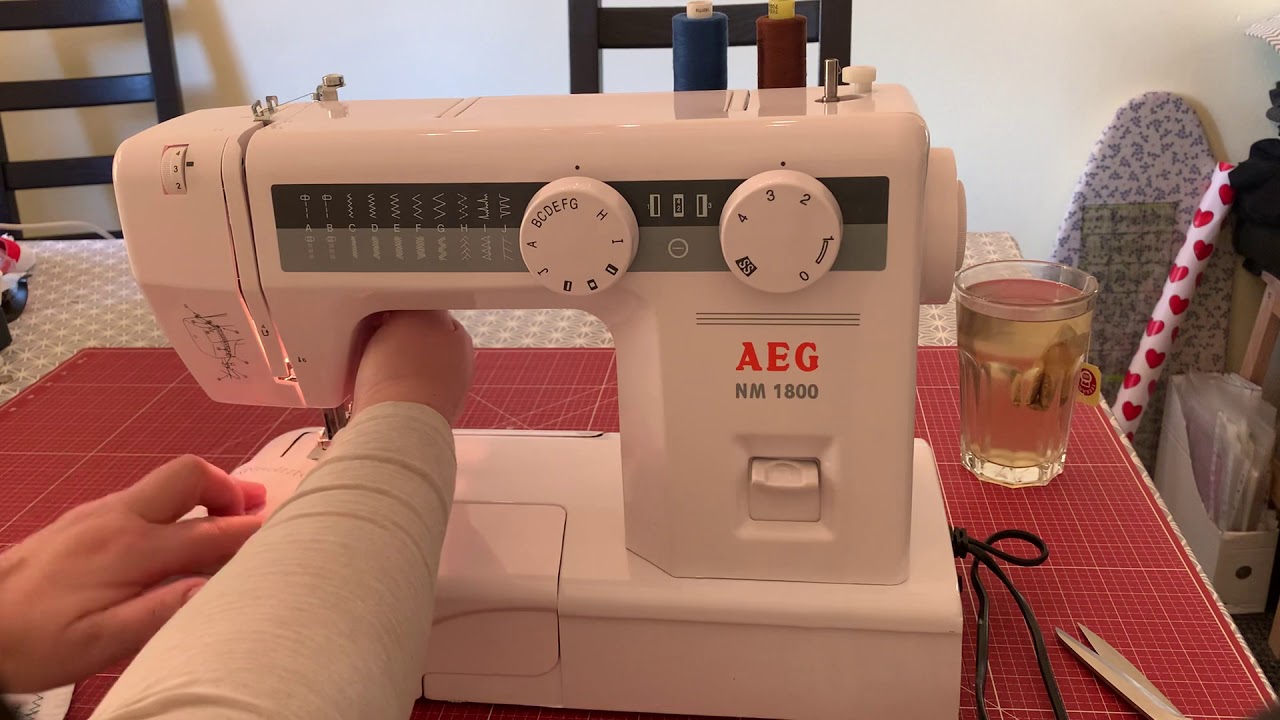 AEG NM 1800 1600 Šivača Mašina uputstvo