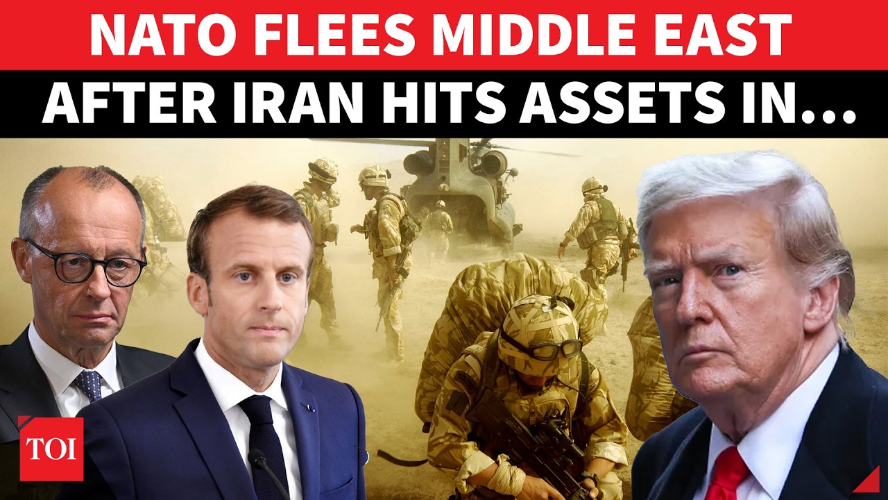NATO WITHDRAWS After Iran’s Ferocious Blitz Damages Assets; Hundreds Of Personnel ‘FLEE’ Middle East