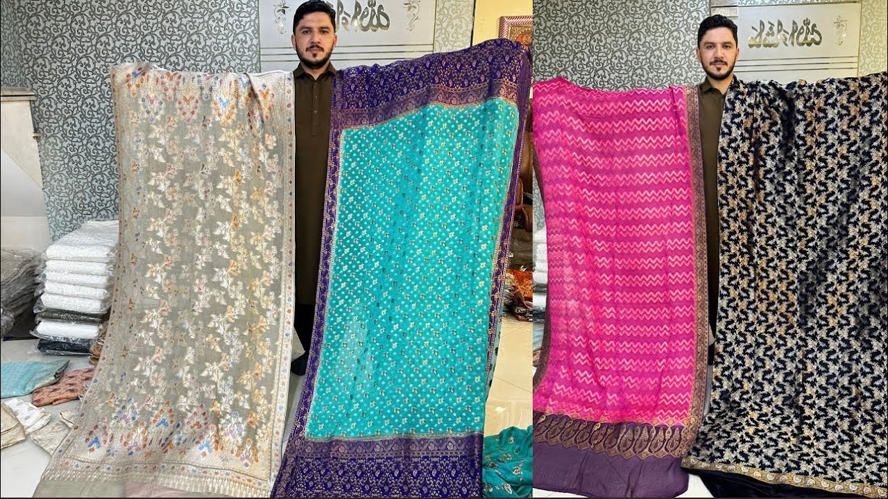 Pure Banarsi suits | new arrivals 2024 | pure kattan Silk 3 piece suits