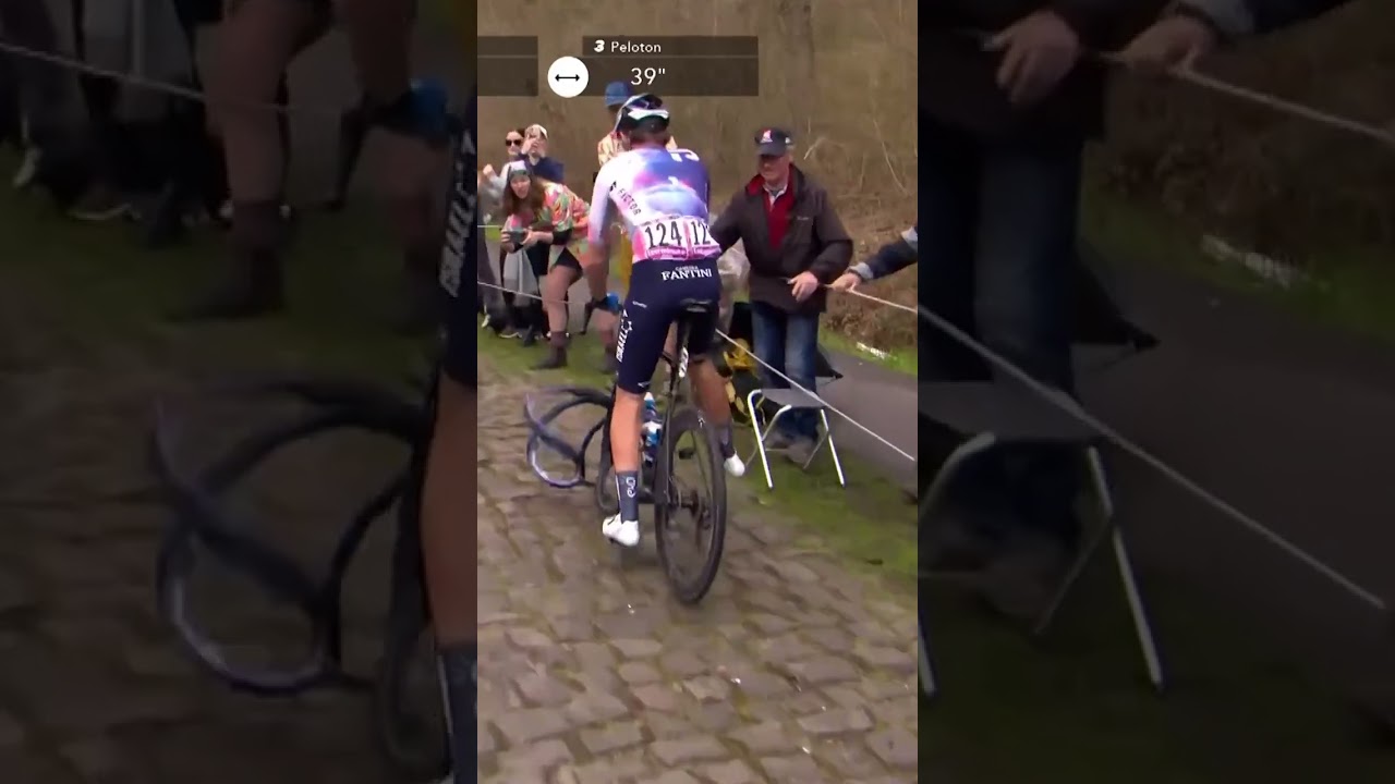 The cobbles of Paris-Roubaix take no prisoners! 😬