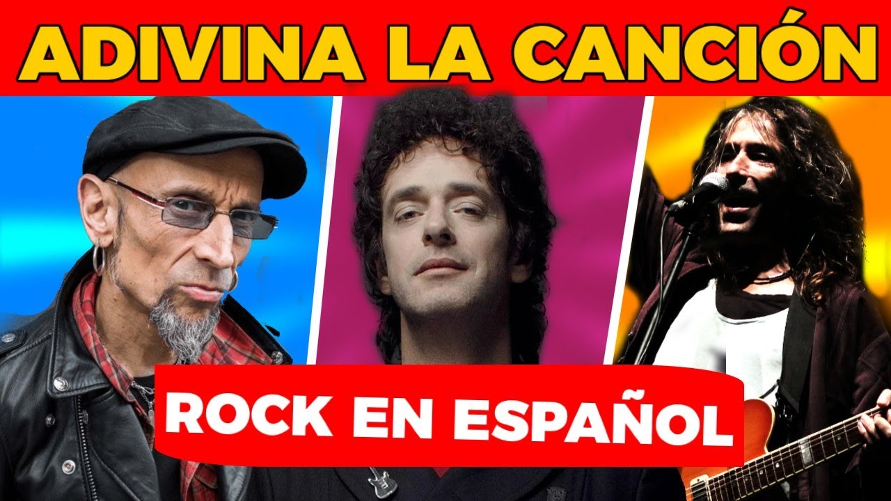 Adivina la Canción de Rock en Español 👩🏻‍🎤🤘👨🏻‍🎤  - Quiz Manía