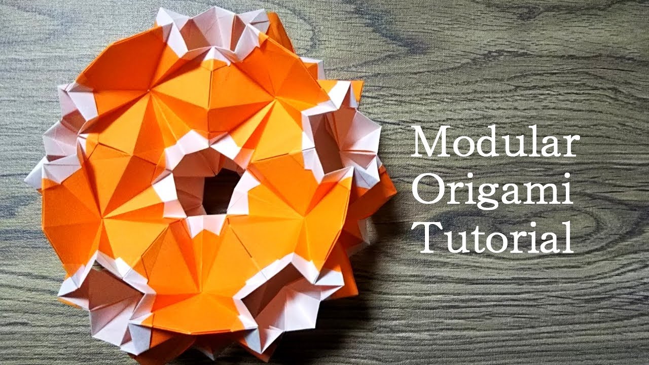 【折り紙】くす玉 -Capricious / Origami Modular Kusudama - Capricious