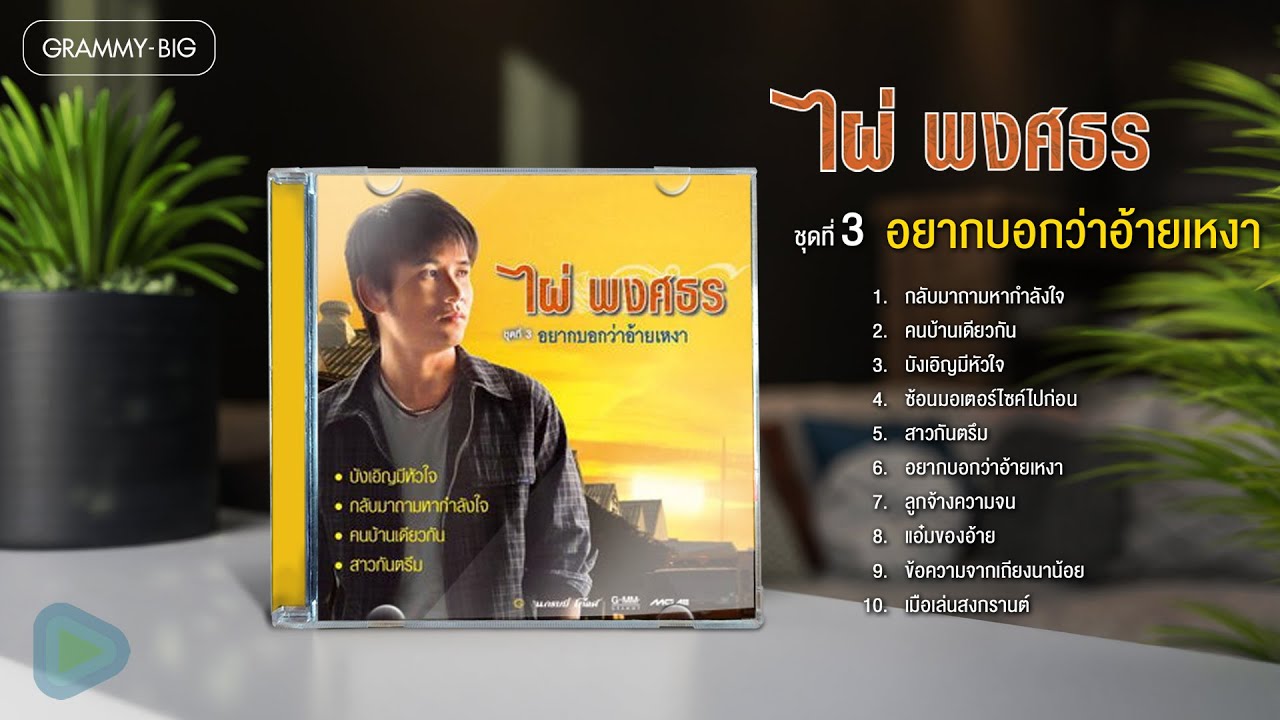 ไผ่ พงศธร ชุดที่ 3 อยากบอกว่าอ้ายเหงา l กลับมาถามหากำลังใจ, คนบ้านเดียวกัน, บังเอิญมีหัวใจ