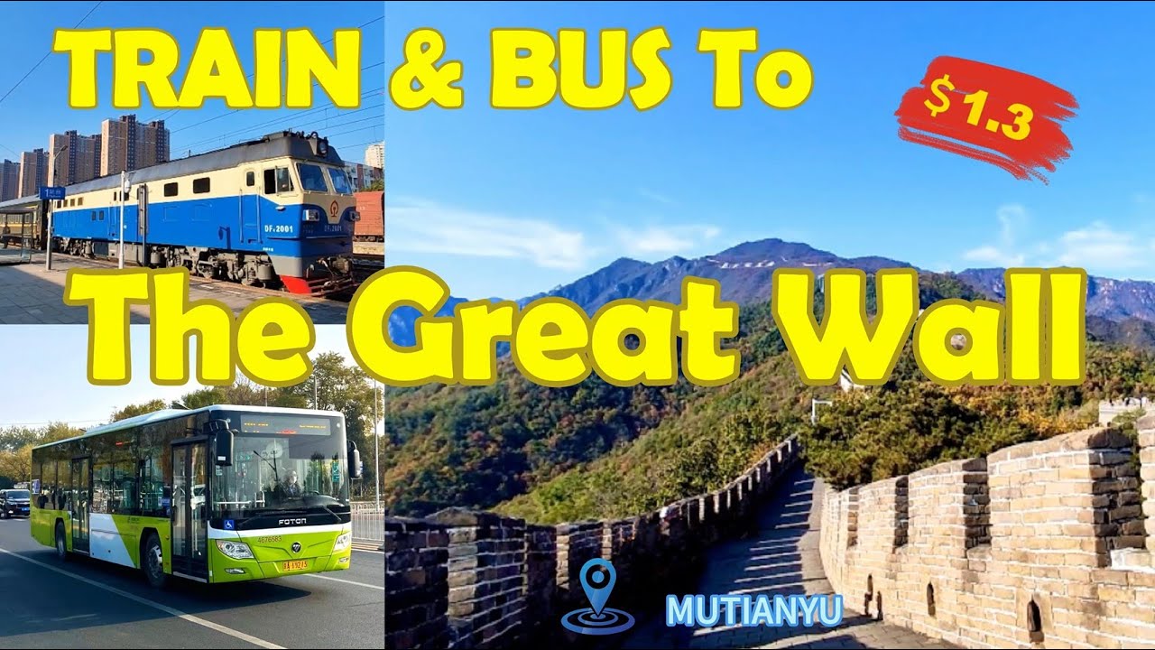 ＄1.3 Public Transport  to THE GREAT WALL
