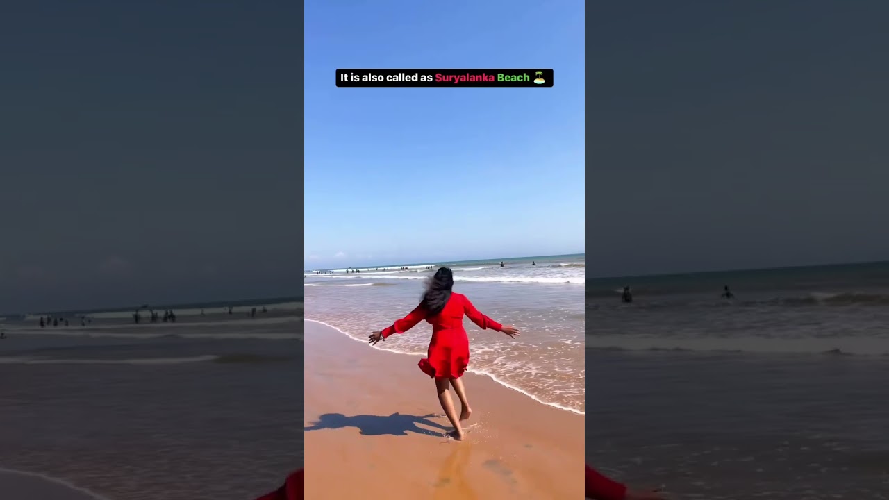 Suryalanka beach - Guntur #shorts #youtubeshorts