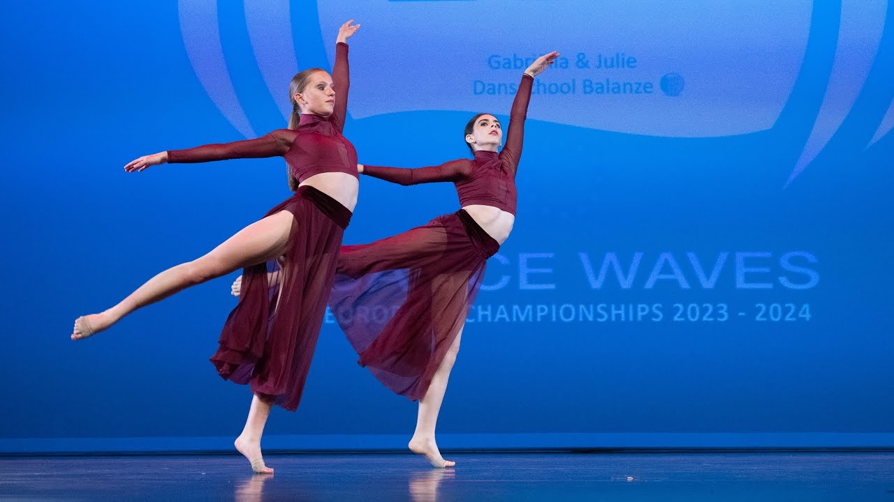 23-24 EU CHAMPIONSHIPS - Gabriëlla & Julie (Dansschool Balanze) // Familiar Agnes Obel