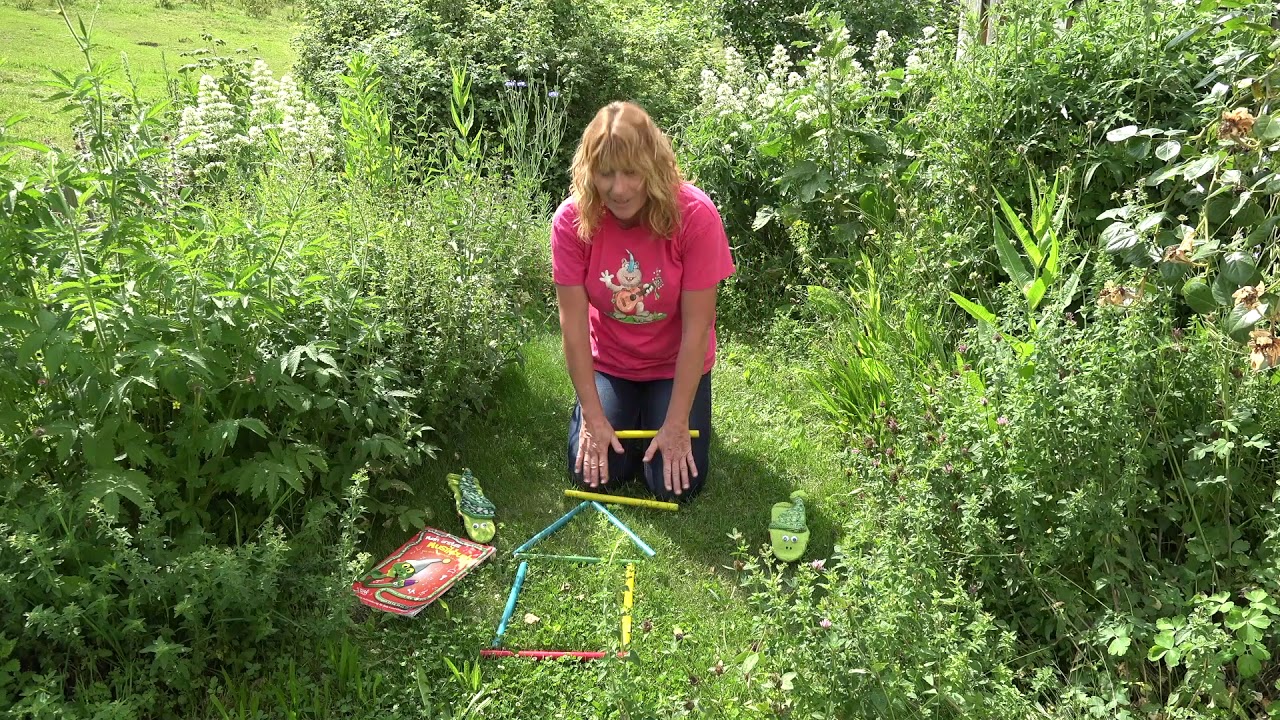 Kinderlieder  # Musikschlangen lala TV# Lied mit den  Klangstäben # Wir schlagen die Stöcke 1 2 3