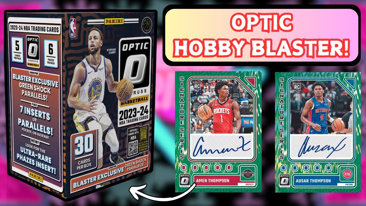 ROOKIE AUTO & MORE! 2023-24 OPTIC NBA HOBBY BLASTER BOX!
