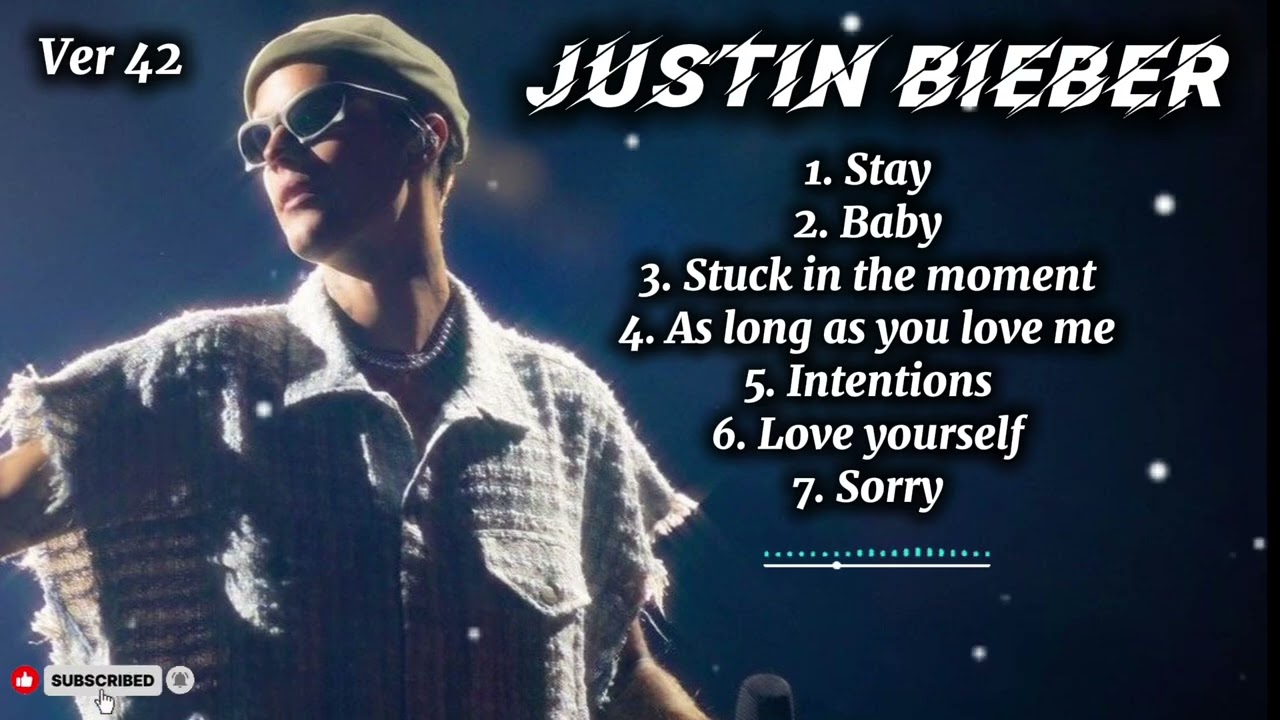 JUSTIN BIEBER Best Songs Playlist 20251 JUSTIN BIEBER Greatest Hits Full Album remake EDM ver 41
