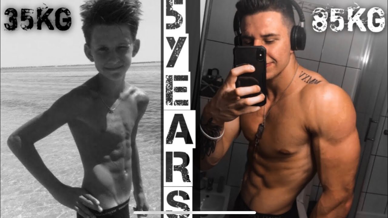 My 5 Year Natural Body Transformation (13-18)