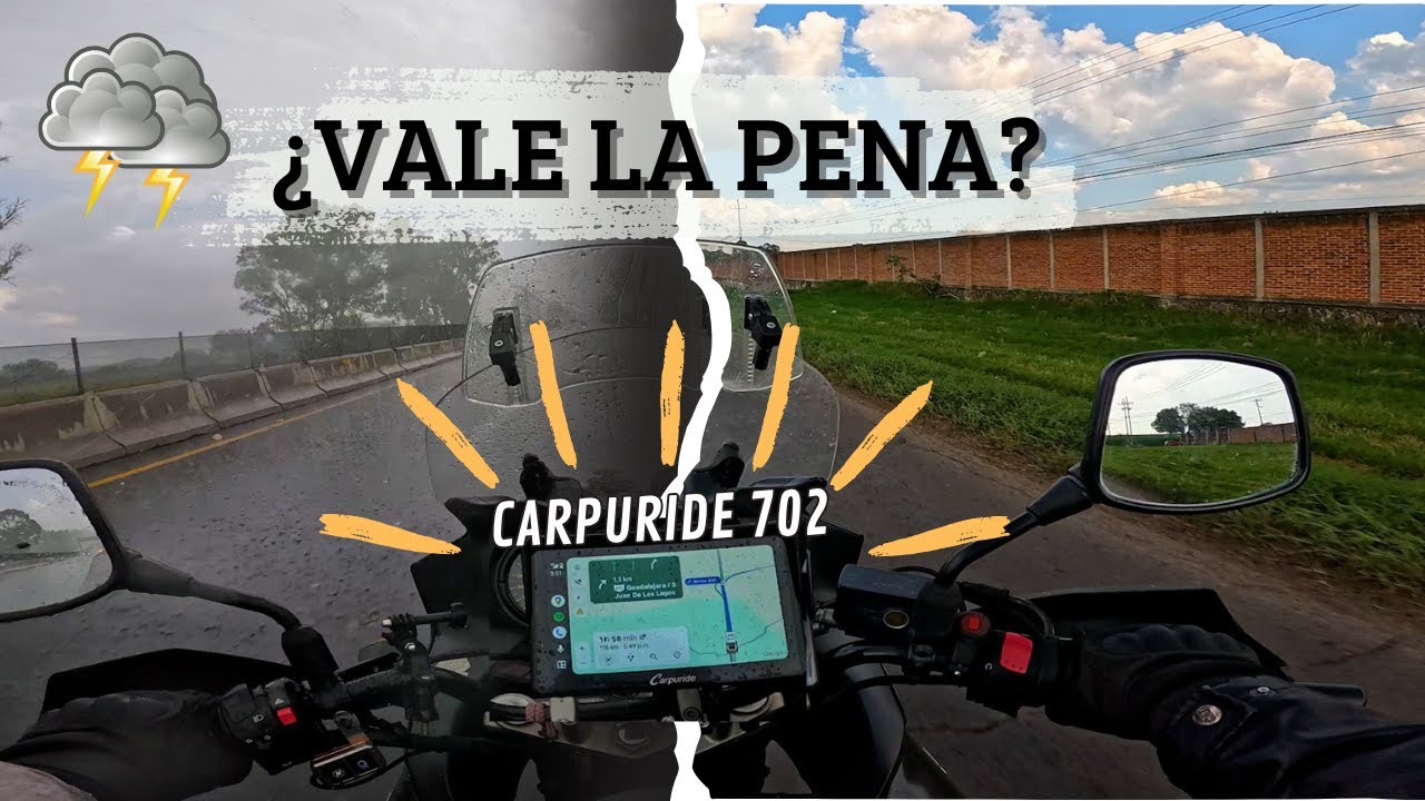 CARPURIDE 702PRO ¿VALE LA PENA? PRUEBA EN CARRETERA/TEMPERATURA EXTREMA Y LLUVIA