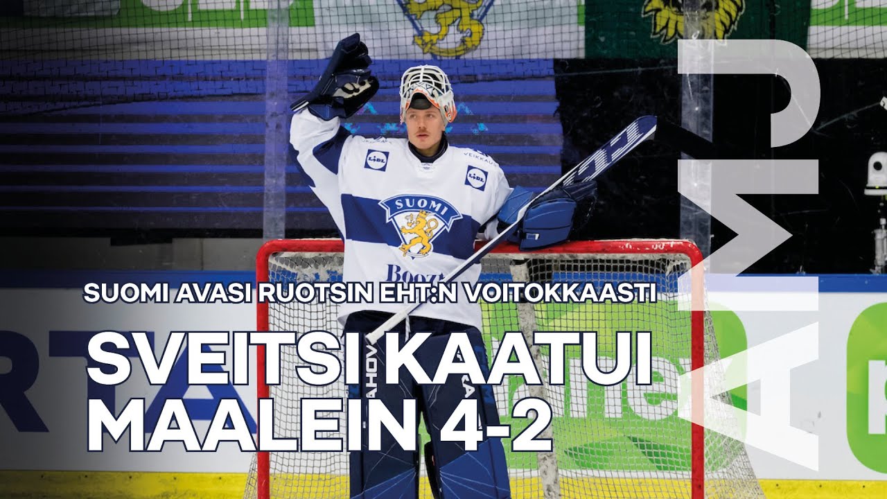 Maalikooste: Leijonille 4–2-avausvoitto Sveitsiä vastaan Ruotsin EHT-turnauksessa