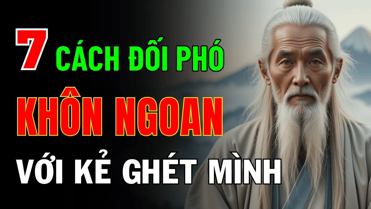 Cổ Nhân Dạy: 7 Cách Đối Phó Khôn Ngoan Với Kẻ Ghét Mình | Triết Lý Cuộc Sống