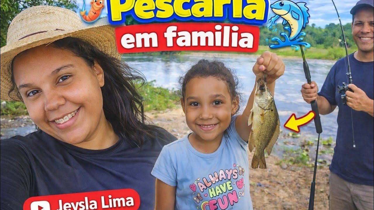 DEU RUIM😪 PESCARIA EM FAMÍLIA 