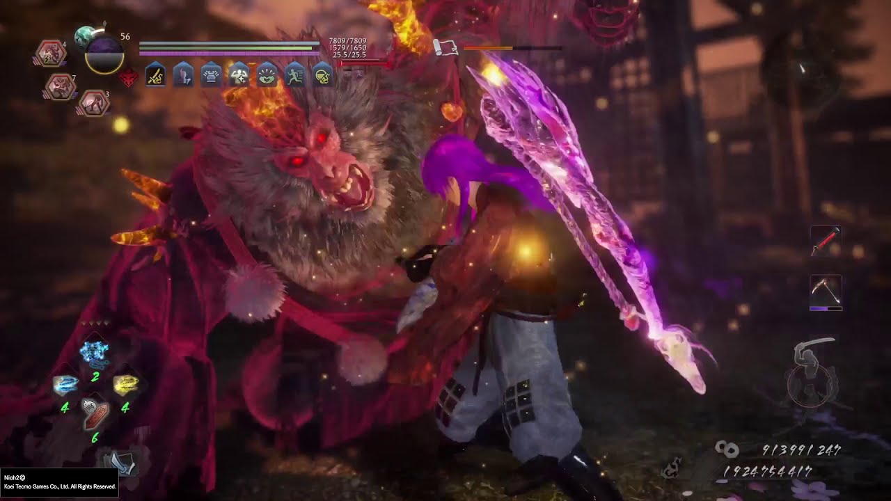 仁王2 Nioh 2 | Switchglaive & Fists Gameplay | PS4PRO