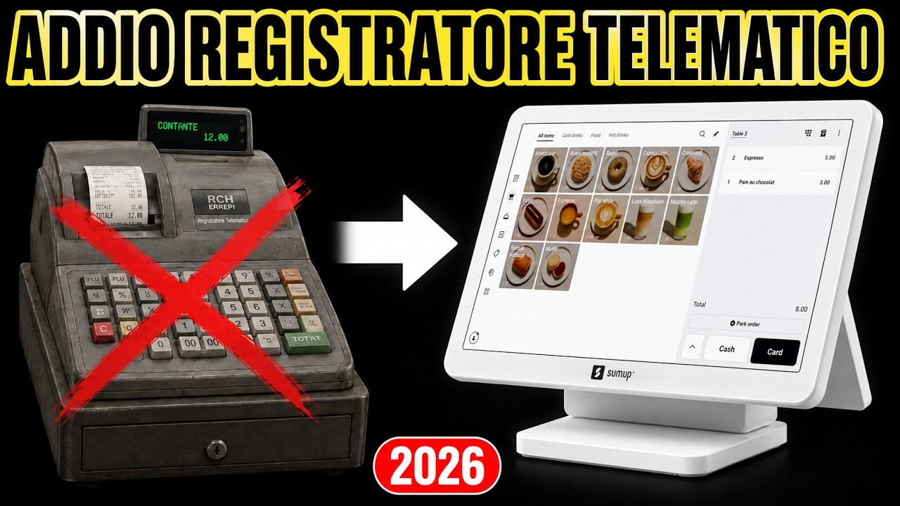 SumUp: Come SOSTITUIRE il Registratore Telematico ed EVITARE SANZIONI! | Cassa Fiscale Online 2026