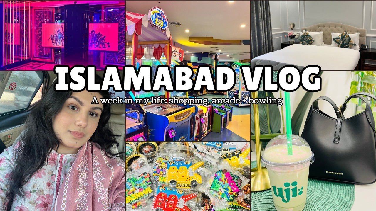 Islamabad Vlog: Shopping, Arcade & Bowling | Pakistan Vlog