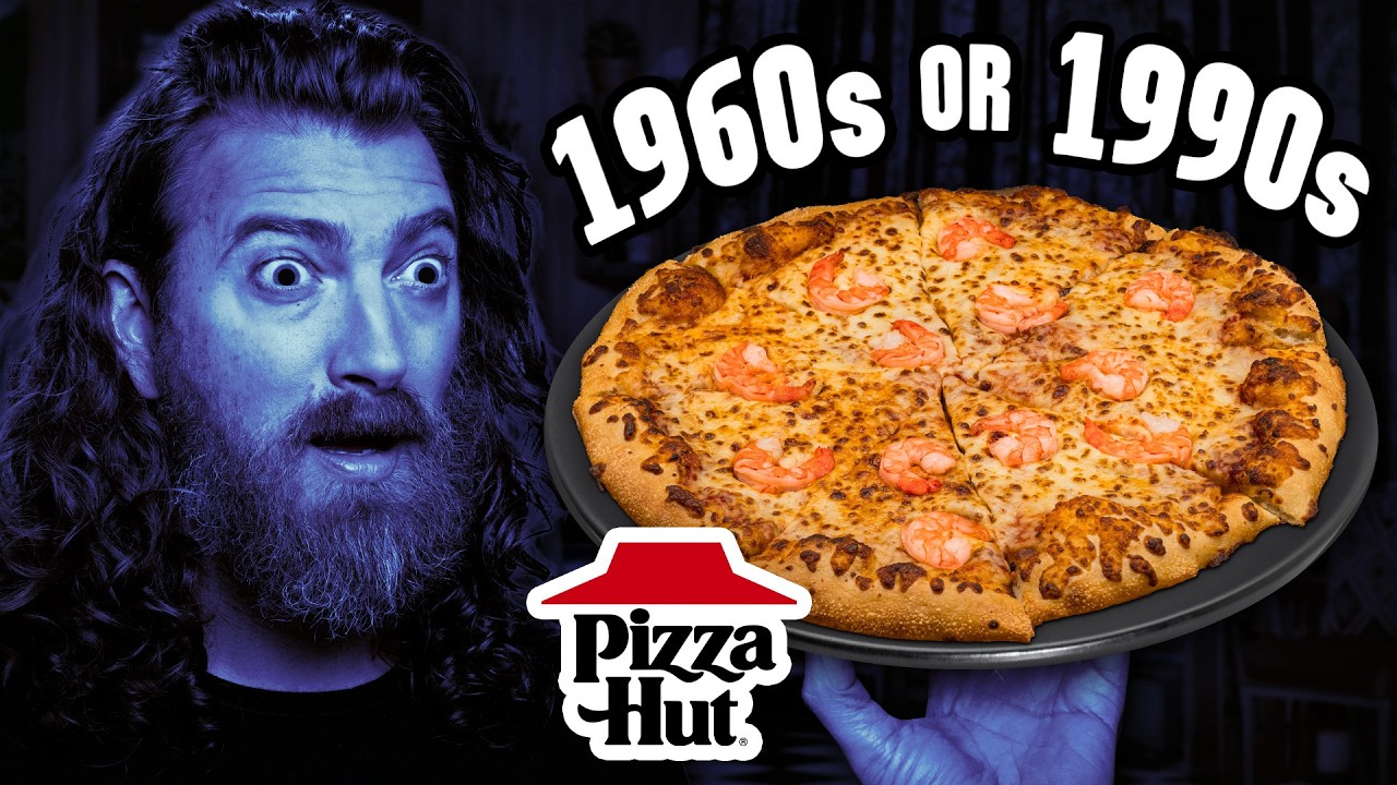 Tasting 100 Years Of Pizza Hut (In Complete Darkness)