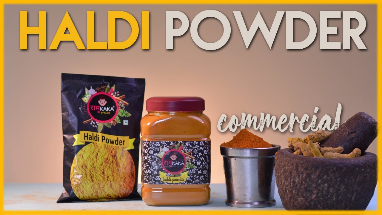 Turmeric ( Halad ) Powder commercial | Manthan Rase