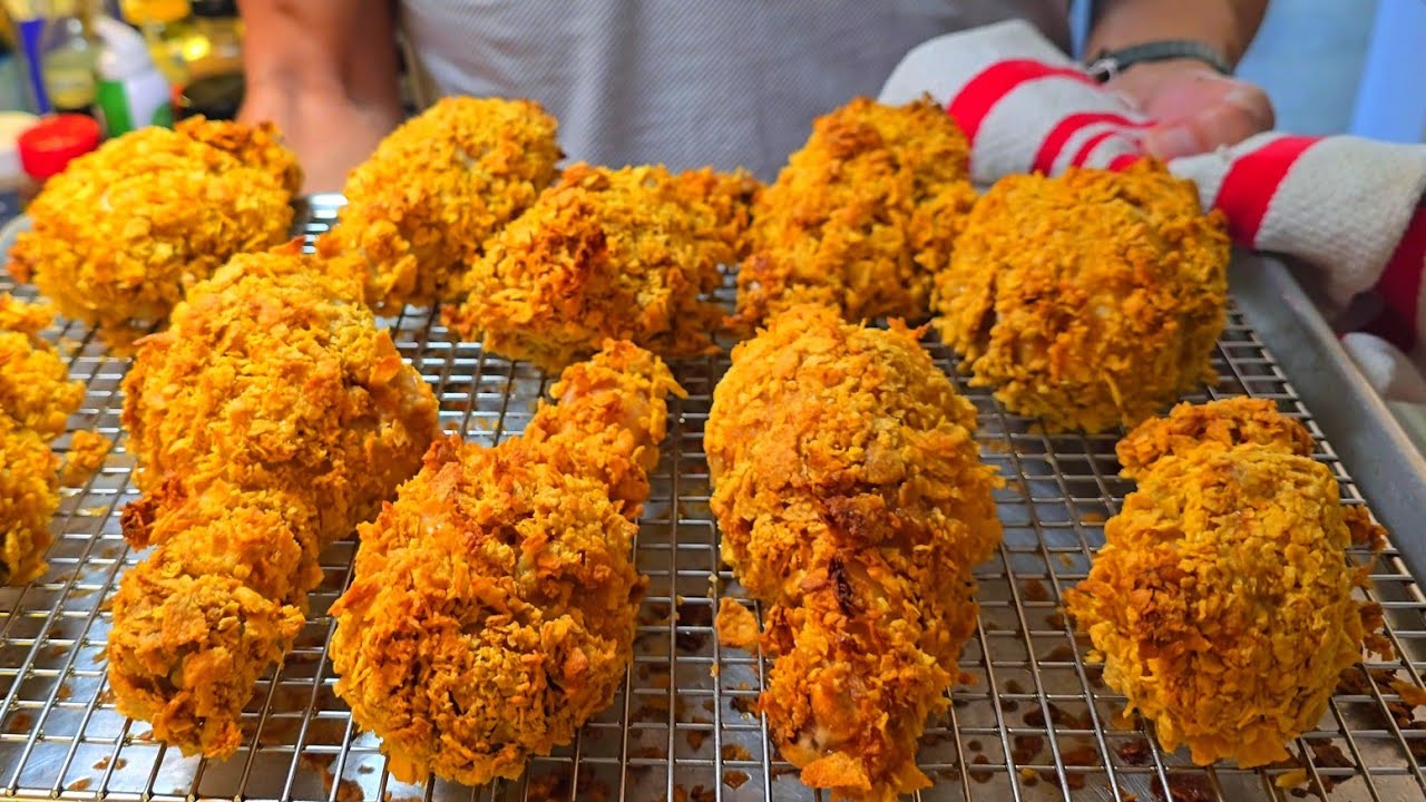 The CRUNCHIEST FRIED CHICKEN in the oven! ✨️CRISPY Chicken Recipe✨️
