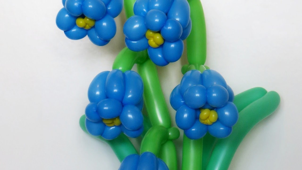 Колокольчик из шарика / One balloon Bluebell flower