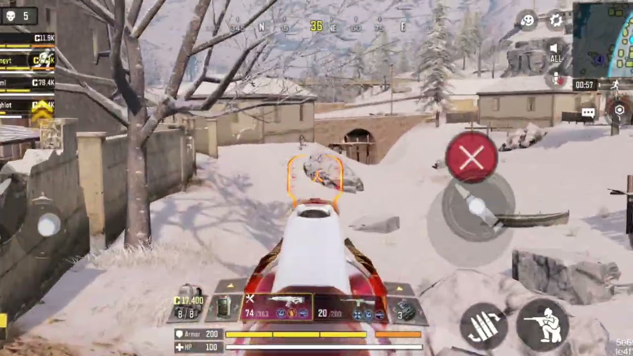 Call Of Duty Mobile Street Royale Br match amazing teammates random player @VatsGamingYt 