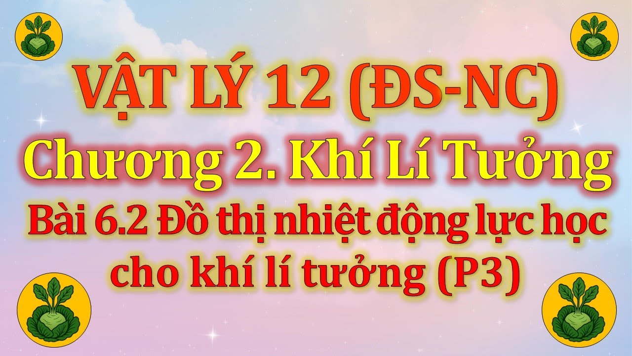 Vật Lý 12 - ĐúngSai(NC) - Chương 2. Khí lí tưởng - Bài 6.2 Đồ thị nhiệt động lực học (P3)