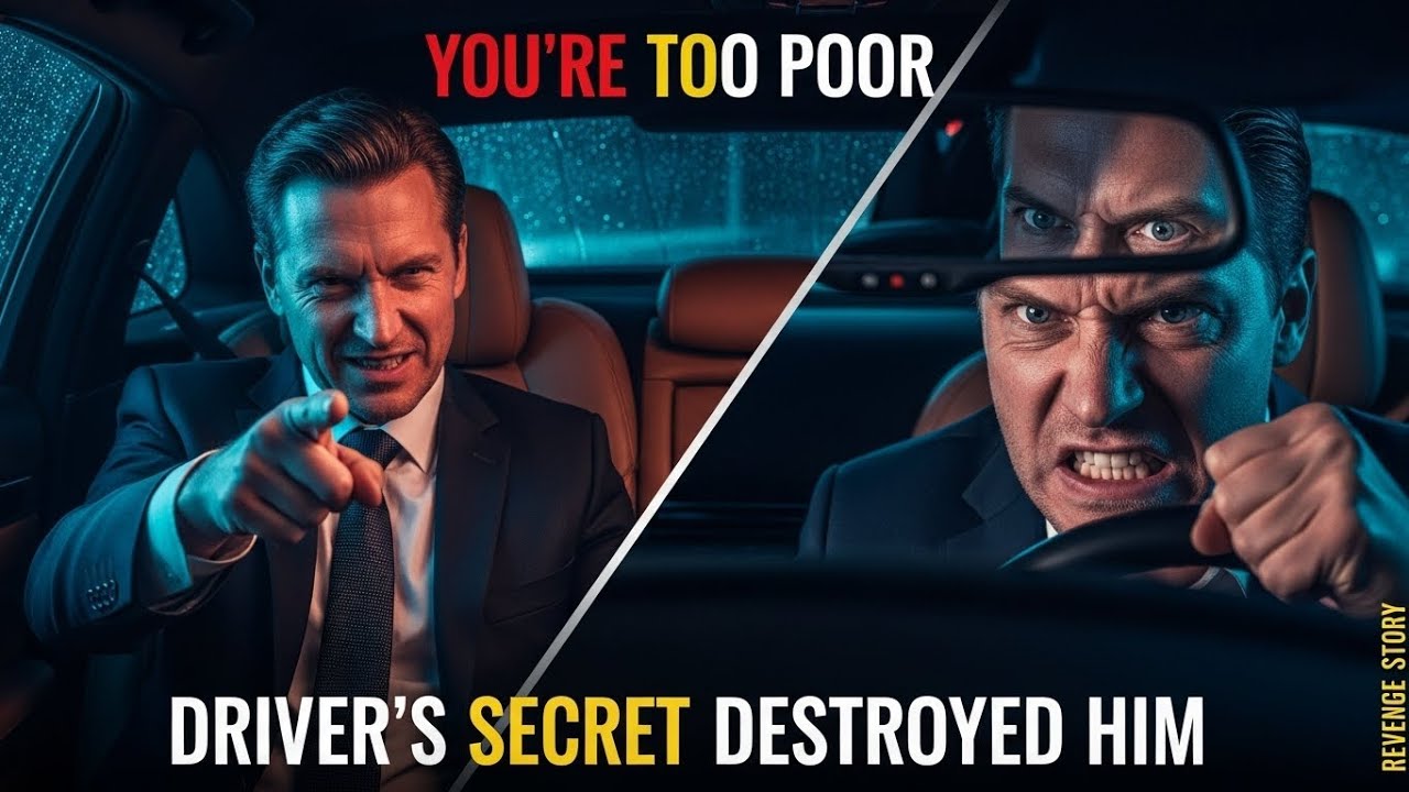 You're Too Poor to Understand, Billionaire Told His Driver — Driver's Secret Destroyed Him