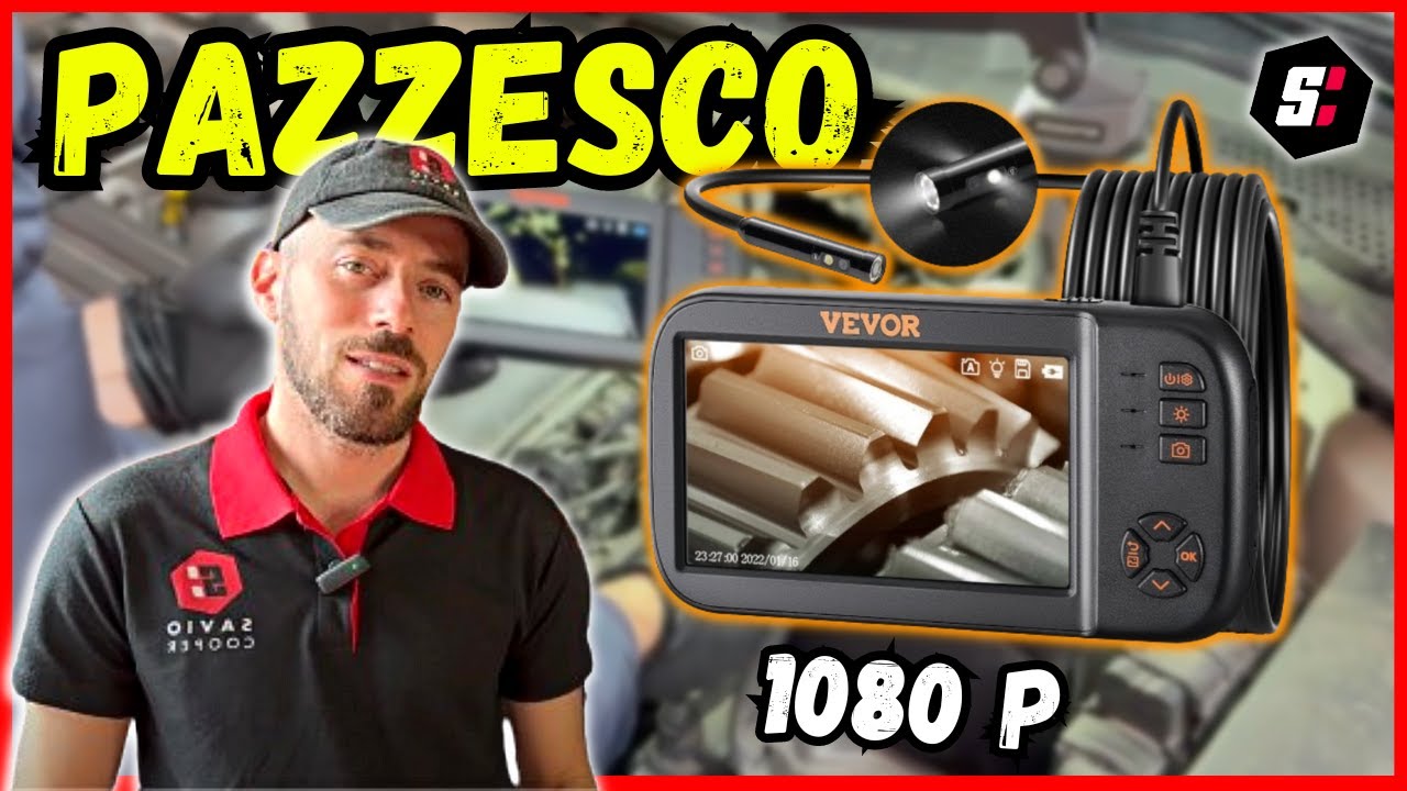 ENDOSCOPIO VEVOR 3 CAM - ENDOSCOPE 1080 P