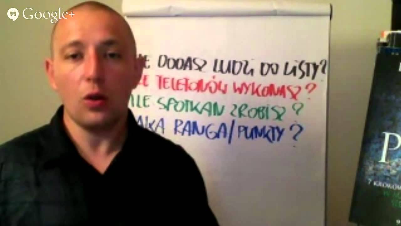 Darmowy otwarty  hengout jak szybko uzyskac zyskownosc w MLM prowadzi Piotr Mosio