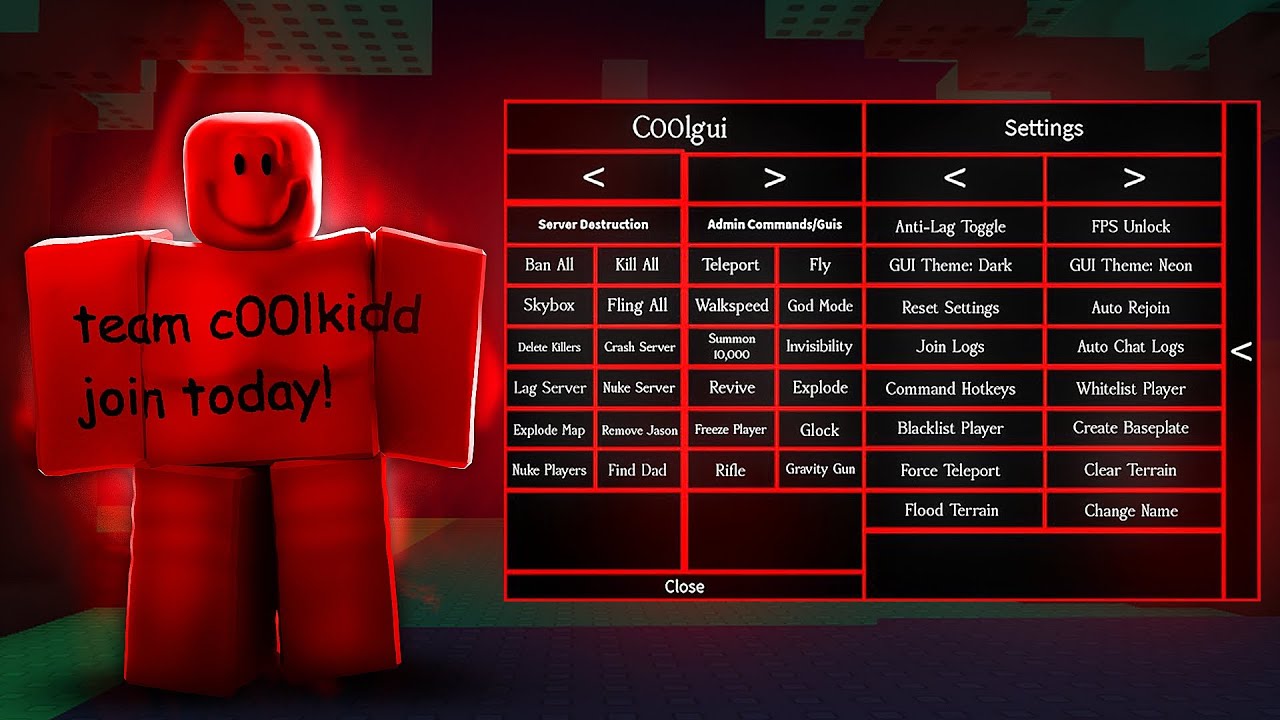Я сделал рабочий c00lgui в Roblox Forsaken...