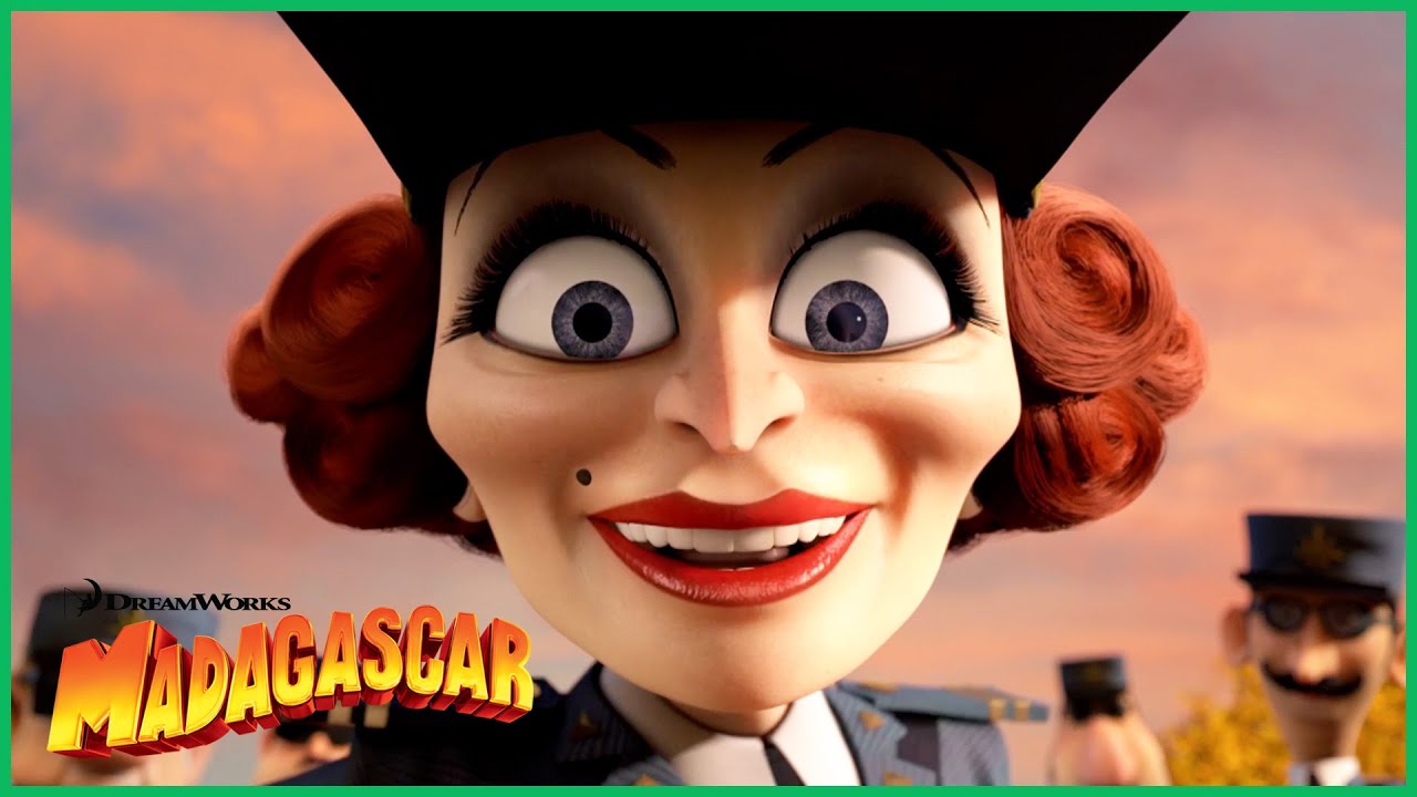 A Capitã Chantel Dubois Pega o Alex | DreamWorks Madagascar em Português
