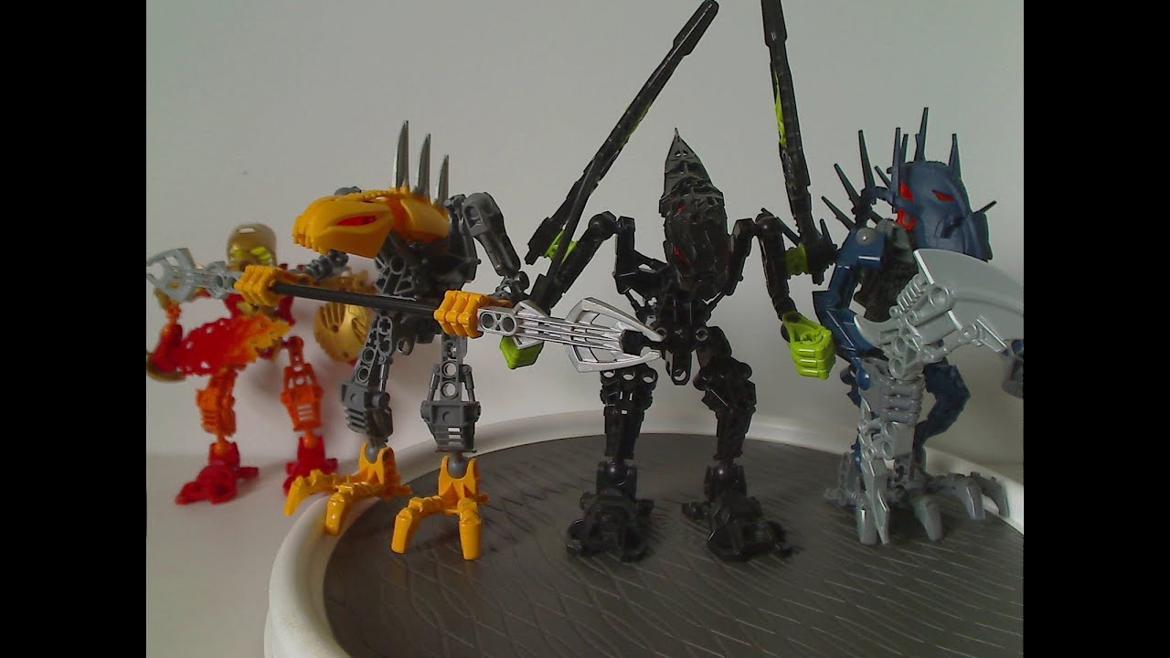 Обзор Lego Bionicle: Starz: Ракши, Скралл и Пирака, 2010 г.