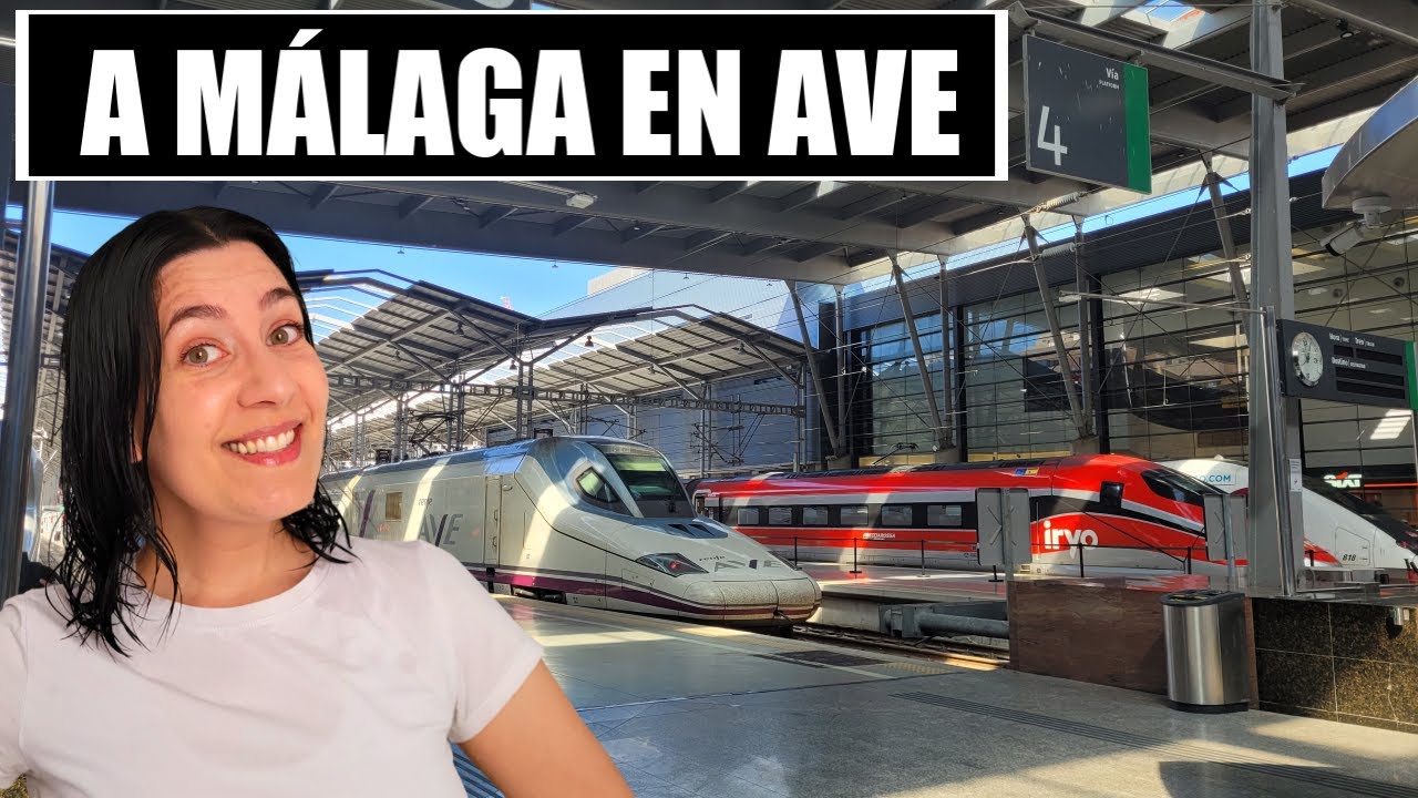🚄 Tren de ALTA VELOCIDAD 🚆 Así es viajar de MADRID a MALAGA