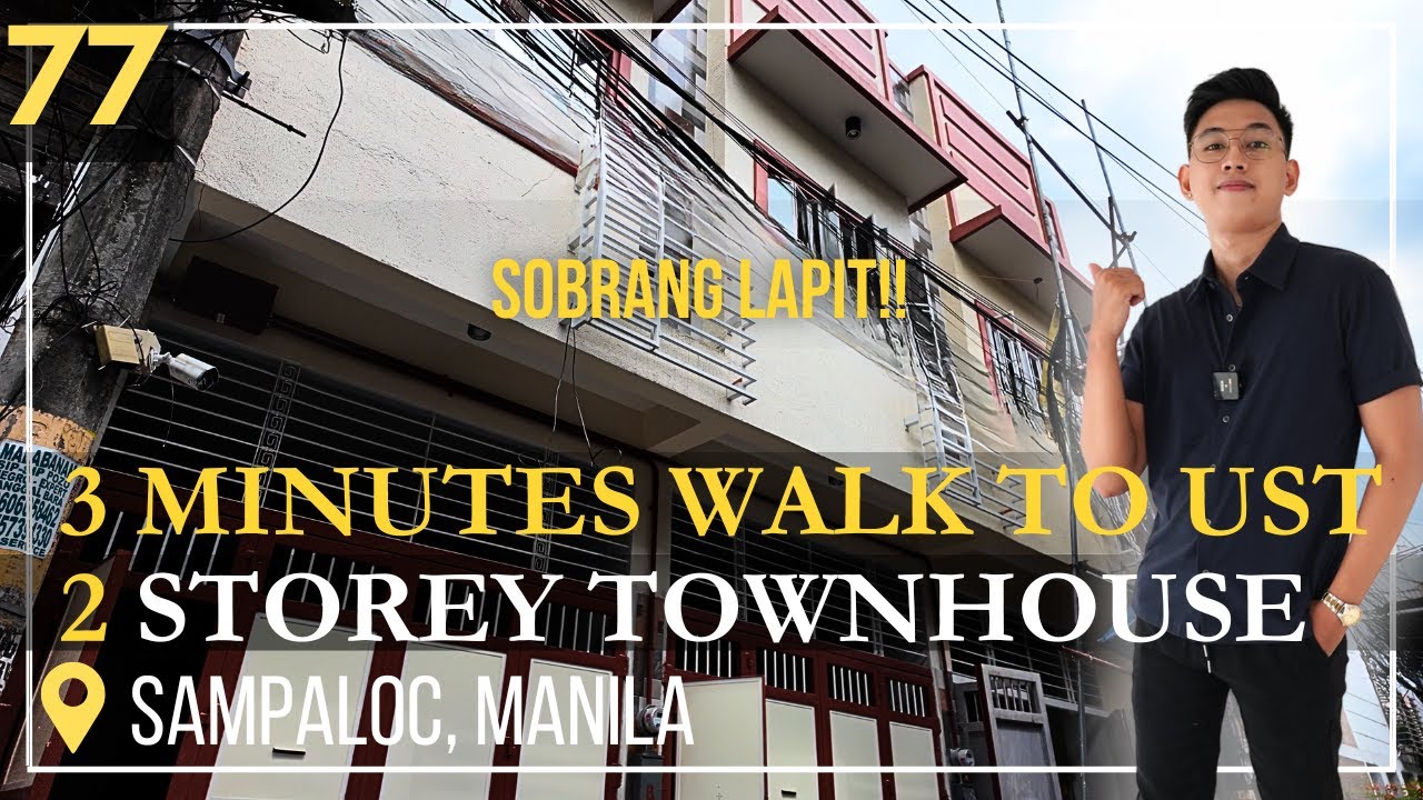 House Tour 77 • One of the most affordable townhouse in Manila this 2025 • Sampaloc Manila •