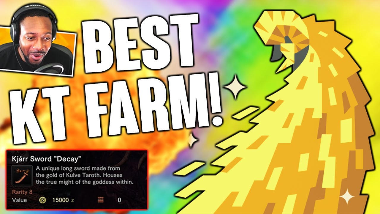 MHW Iceborne ∙ Best Way To Farm MR Kulve Taroth Weapons [Kjarr Sword Decay] | Solo KT Longsword Run!