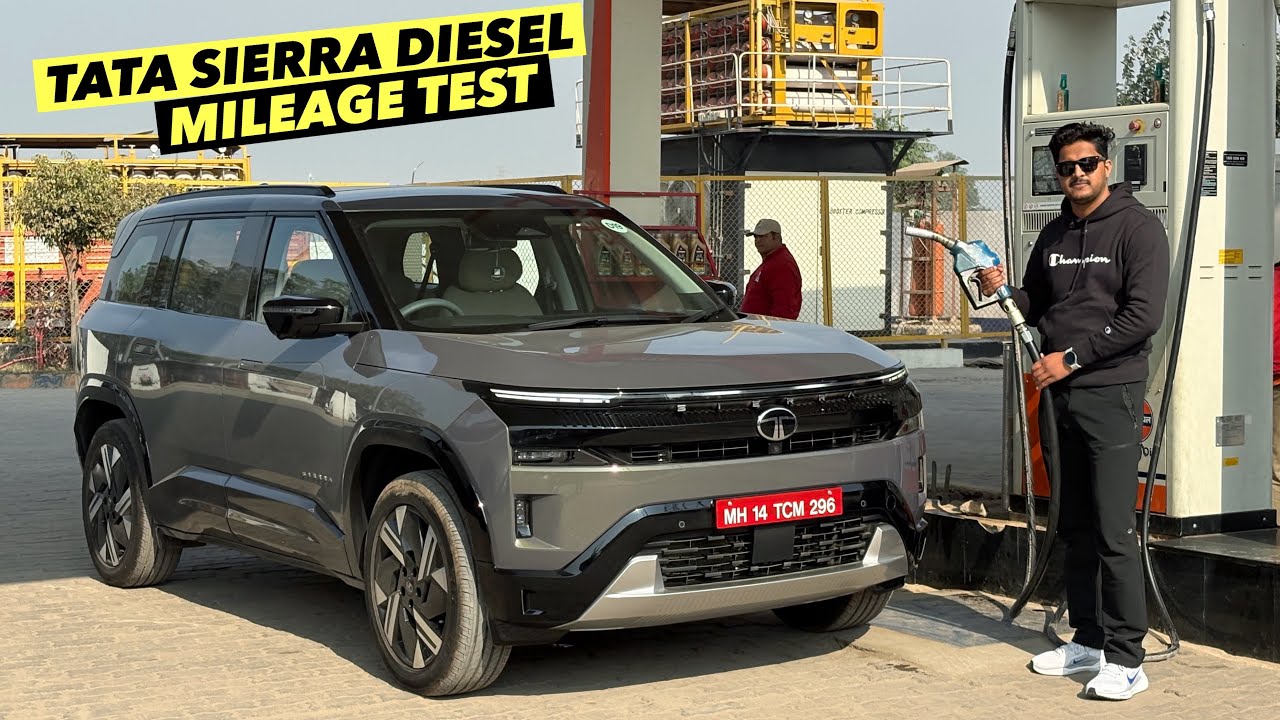 Тест реального расхода топлива Tata Sierra Diesel Automatic: 100-120 км/ч! Реальный расход топлив...