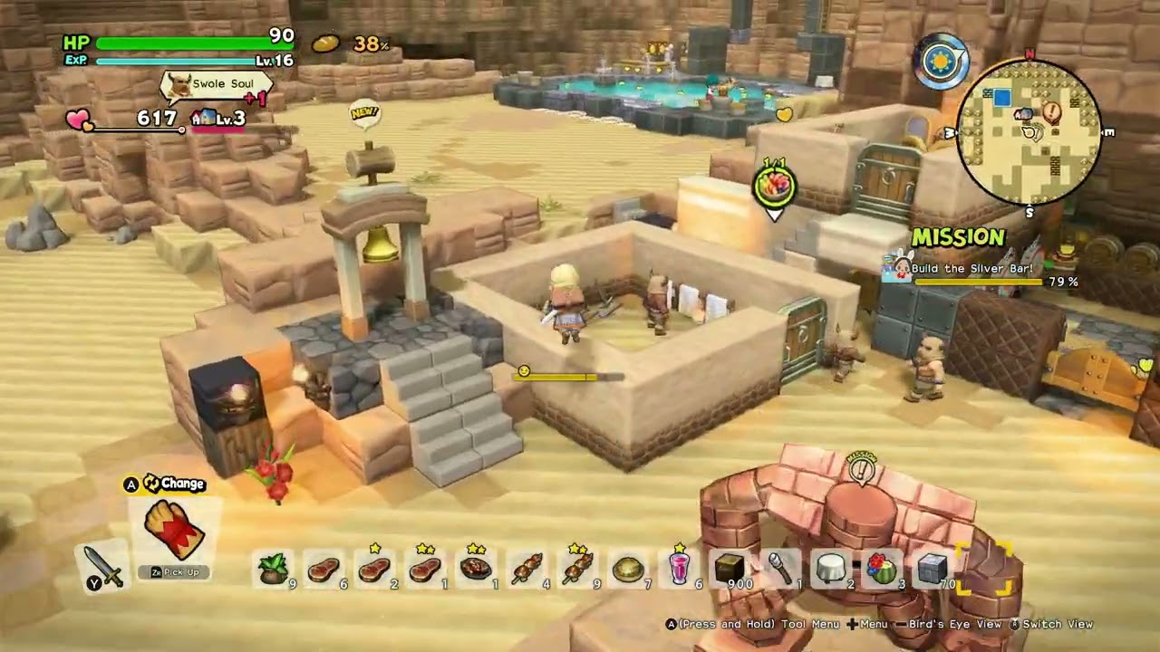 Dragon Quest Builders 2, Episode 38, Gimme All The Silver