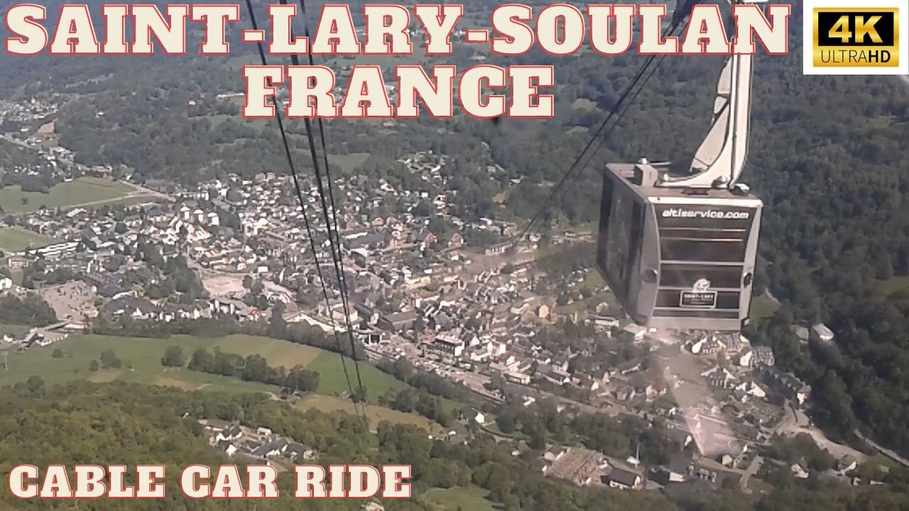 Saint Lary Soulan French Pyrenees Cable Car Ride