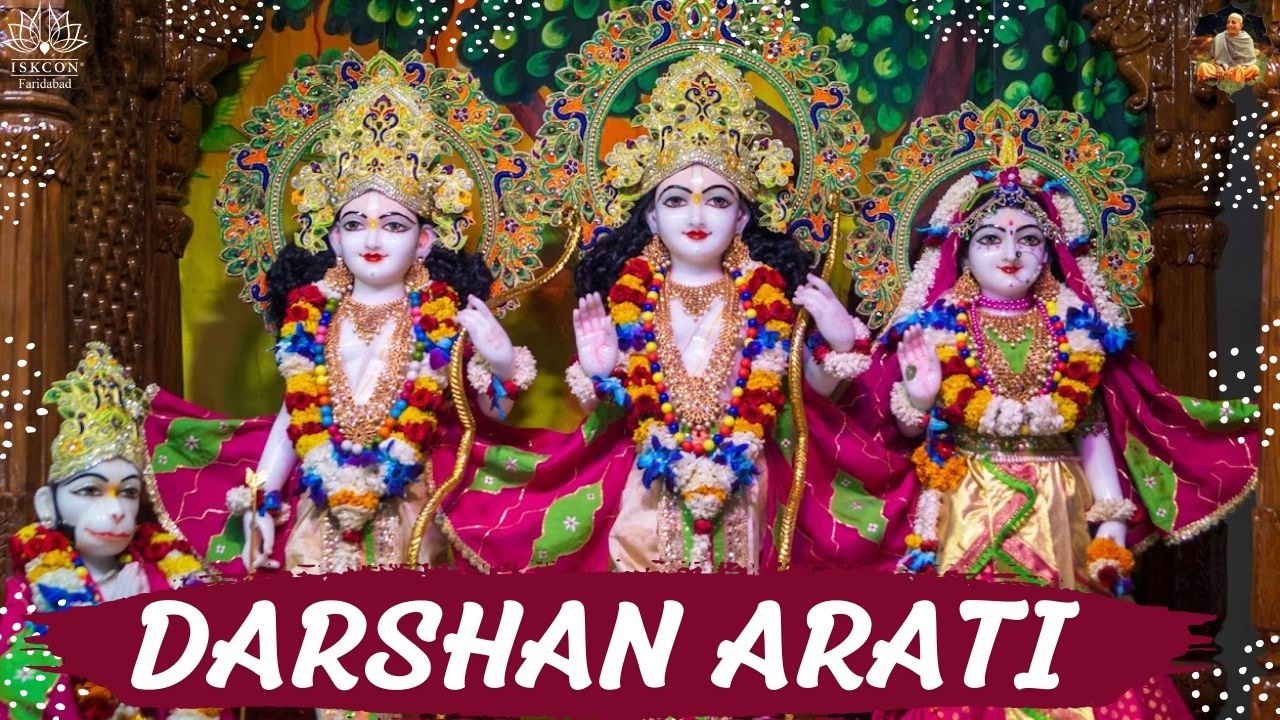 Darshan Aarti || 27th February 2026 || ISKCON Faridabad||