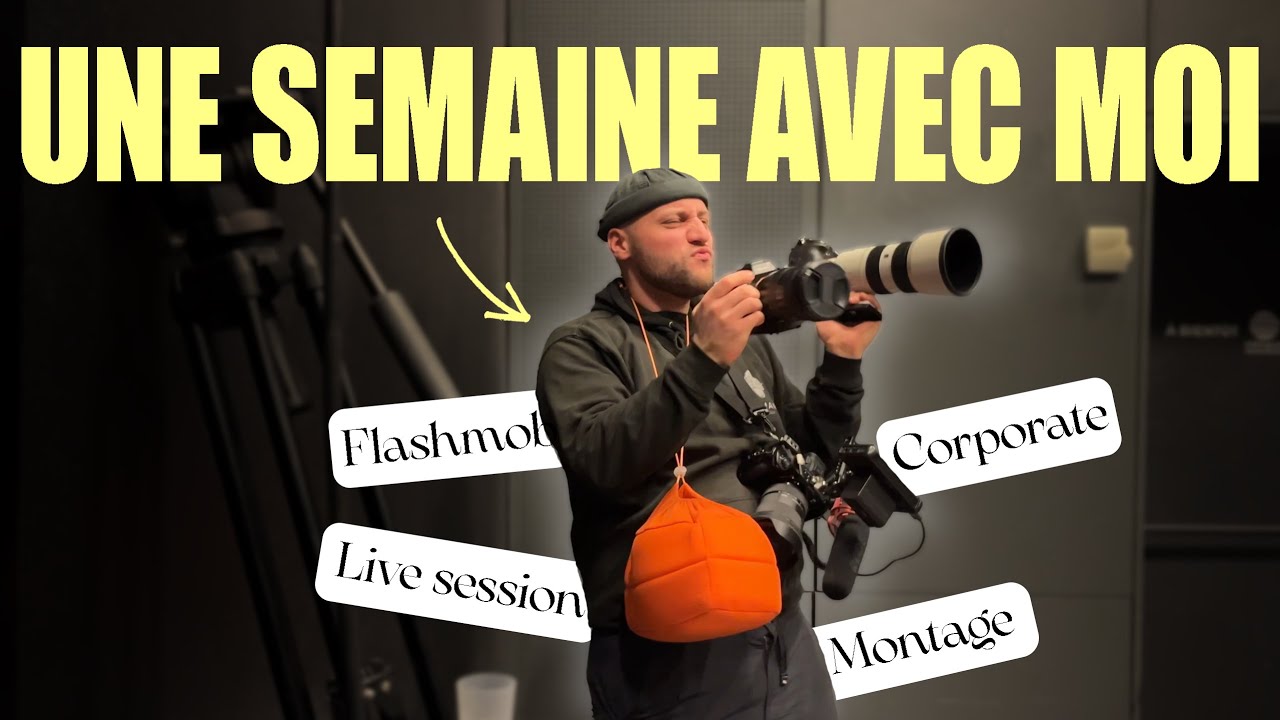 1 SEMAINE DANS MON QUOTIDIEN DE VIDEASTE FREELANCE 🎥​(VLOG)