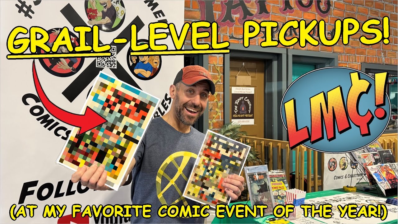 Trading (and Spending Some Serious Lunch Money?!) at My Favorite Comic Event of the Year!
