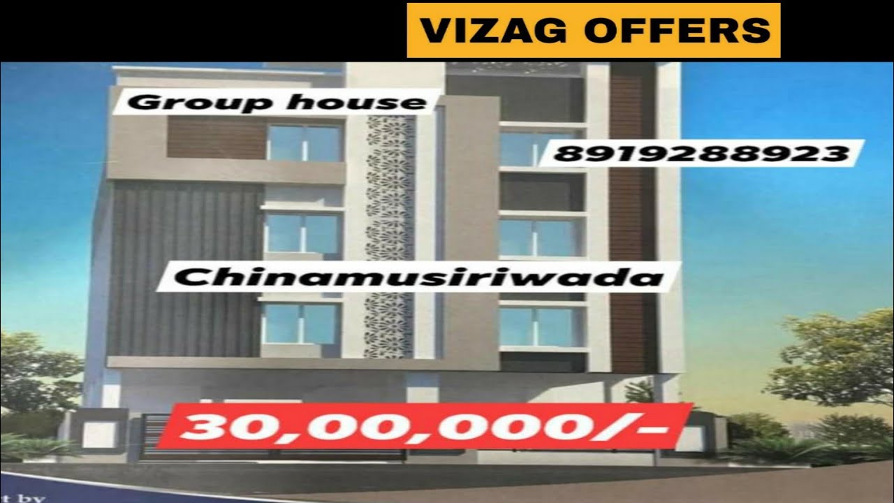 REAL ESTATE||3,000,000||GROUP HOUSE AT CHINAMUSHIDIWADA||LATEST OFFERS||VIZAG OFFERS