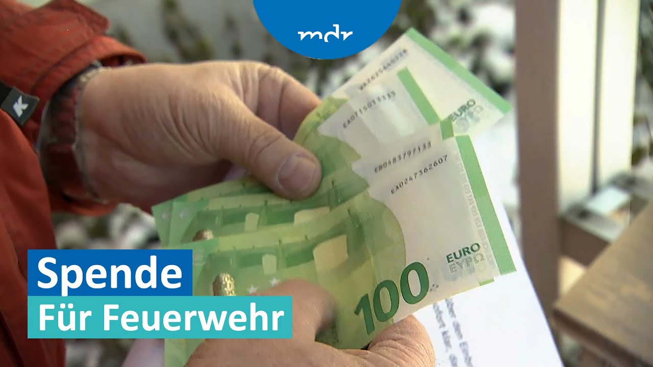 Wieder einsatzbereit: Anonyme Spende hilft Freiwilliger Feuerwehr Lossa | MDR um Zwei | MDR