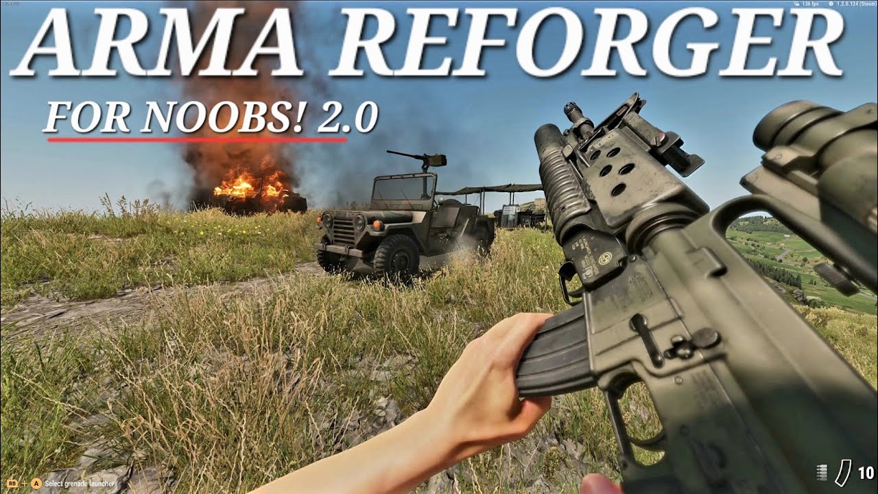 ARMA REFORGER 2024 TIPS AND TRICKS FOR BEGINNERS!! PS5/Xbox/PC