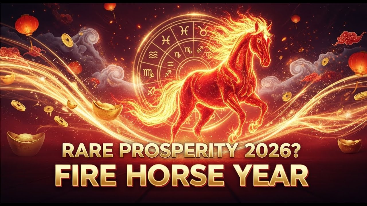 Fire Horse Year 2026: Chinese Zodiac Signs Blessed With Rare Prosperity Energy