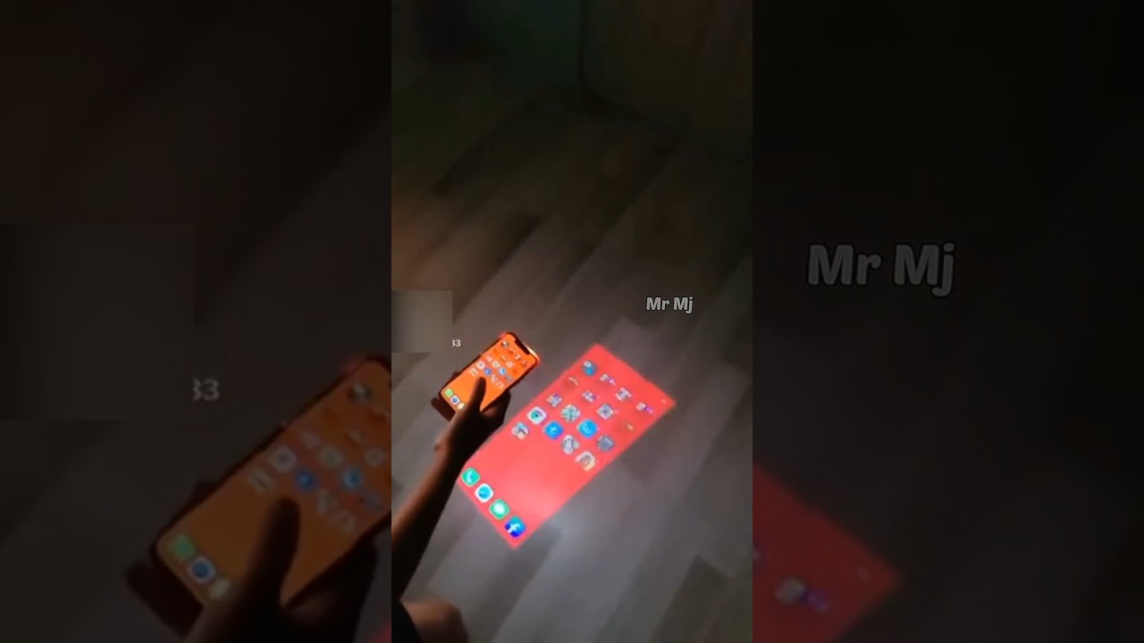 Mobile FlashLight Projector🔥How to do👍🏼 #shorts